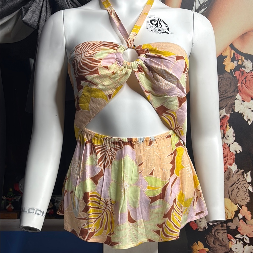Volcom Multicolor Tropical Camisole
